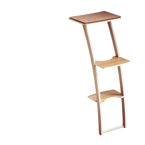 観察プラットフォームに適合 猫登り木 一体型棚 ジャンピングサイザルコラム おもちゃ 爪とぎボードを占有しません(Style2)