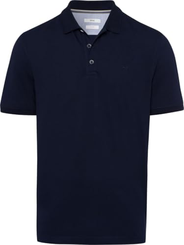 BRAX Men's Style Pete U Hi-Flex: Polo Shirt in Pima Cotton, Universe, S