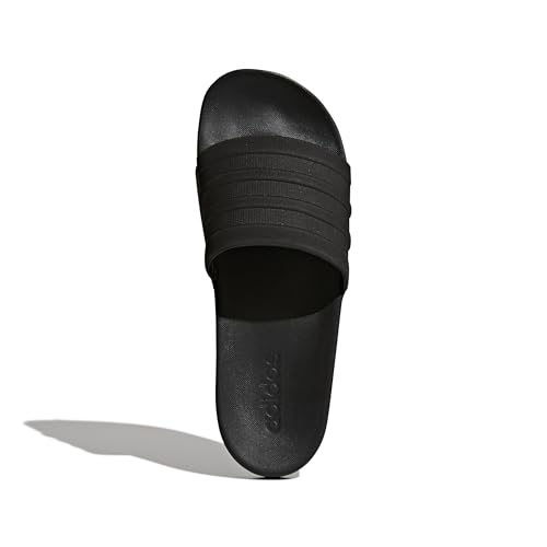 Image of Adidas Men's Adilette Cf+ Mono Cblack, Cblack and Cblack Flip-Flops and House Slippers - 12 UK /India (47.33 EU)