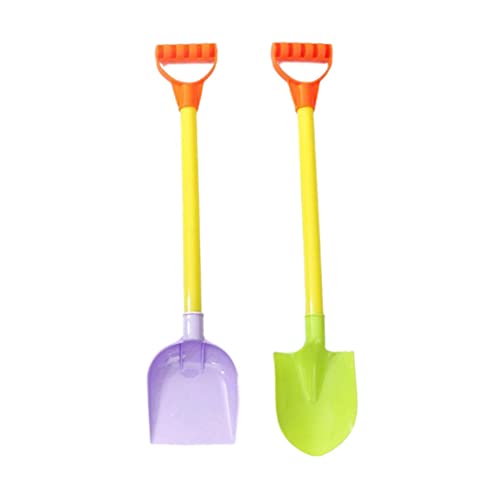 Pala para nieve niños herramientas de jardinería infantil pala de mango largo 2 piezas