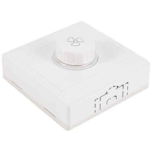Fayrimi 2 StüCk Plafond Ventilateur Régulateur de vitesse en continu Commutateur de vitesse du ventilateur monté en surface