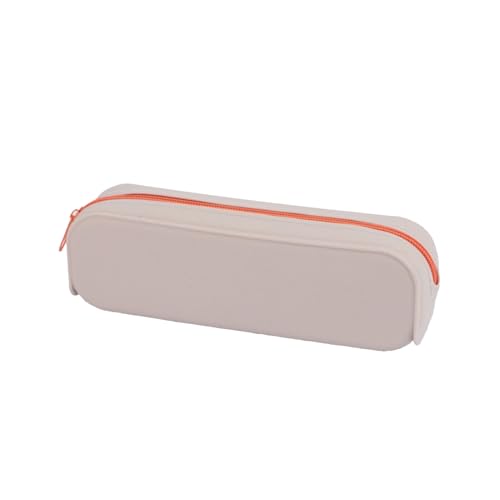 Estuche de silicona para lápices, soporte rectangular de gran capacidad, lavable, bonito organizador de papelería para oficina y escuela, e, Estuche para lápices