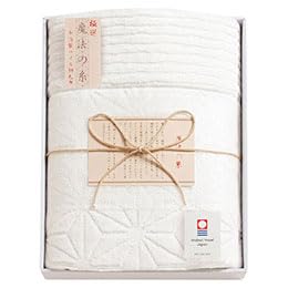 Amazon｜今治極選 魔法の糸 パイル綿毛布 22316101｜ブランケット