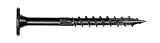 Simpson Strong Tie Simpson Outdoor Accents SDWS22312DBBRC12 3-1/2-inch 6-Lobe Washer Head Black Powder-Coat Structural Wood Screw (12-Pack), 3-1/2