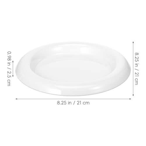 Plateau à bijoux en céramique sur la table de nuit pour bagues - 5