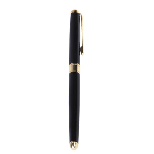 Stylos roller métal encre noire 0,5 mm et stylos à bille gel de précision pour l'écriture