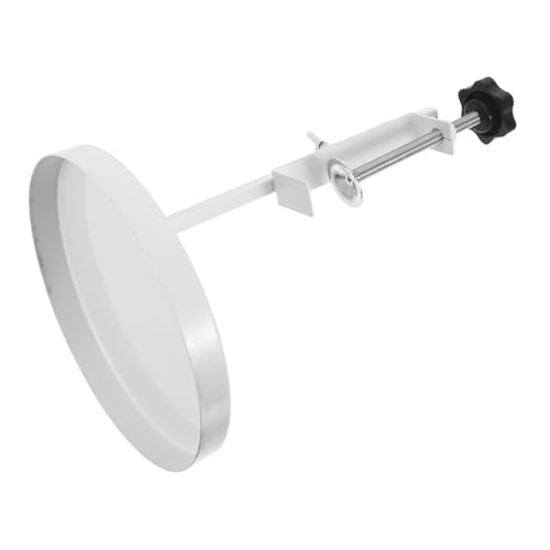 TOYZFRIENDY Estante Ajustable para Plantas de Interior Soporte de Metal Blanco Pequeño para Alféizar de Ventana Bandeja Resistente para Jardineras Adecuado para Decoración y Cultivo en