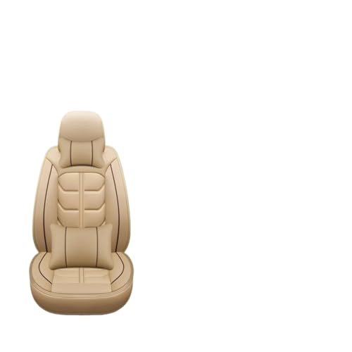 Housses de siège de voiture beige protecteurs de siège universels Lancer