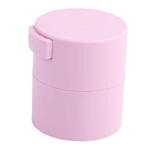FOMIYES Eyelash Storage Jar 3pcs Lash Glue Container Press Type Sealing Dry Environment Portable Design
