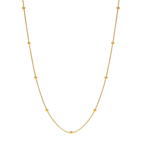 Collier chaîne de serpent or femme pendentif charme bijou étanche inoxydable
