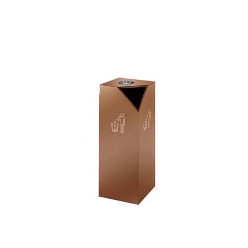 ASumPio Contenedores De Basura para Exteriores, Vestíbulo, Departamento De Ventas Vertical, Entrada De Ascensor, Acero Inoxidable, Hotel, Centro Comercial, Plaza, Contenedores De,