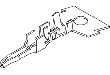 Molex/Waldom, 35047-9810, Board-in Terminal - 2.50mm Pitch - Post-Plated. (15000 Item/s)