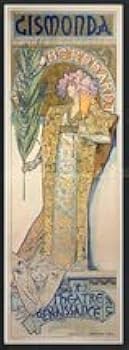 保証書あり　Alphonse Mucha サラ・ベルナール アルフォンス・ミュシャ「サラ・ベルナール」1896年 - 19世紀末