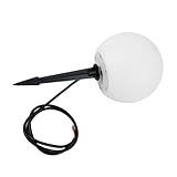 Holibanna Wasserdichte Gartenkugel Lampe mit Erdspieß Außenbeleuchtung Gartenleuchte für Rasen...