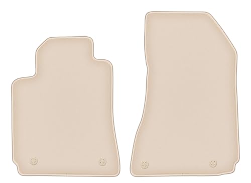 Tapis de voiture pour Alfa Romeo Brera coupé : voyagez confortablement en velours beige