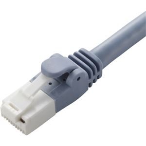 (まとめ) エレコム ツメ折れ防止LANケーブル(Cat6A対応) ブルー 3.0m LD-GPAT/BU30 1本 【×5セット】 ds-1580905