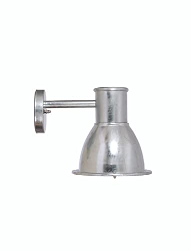 Garden Trading St Ives Mini Bay Mains Garden Wall Light Galvanised Steel