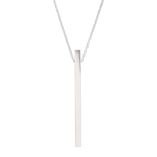 Silpada 'Minimalist' Vertical Bar Pendant in Sterling Silver