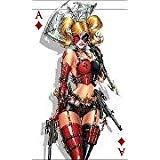Suicide Squad Harley Quin Ace Playing Card Vinyl Sticker Decal Cars Trucks Vans Walls Laptop
