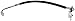 Dorman H620427 Front Driver Side Brake Hydraulic Hose Compatible with Select Cadillac Models