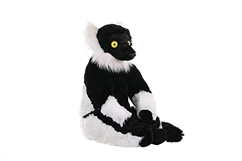 Wild republic peluche lemure nero-bianco