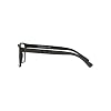 Emporio Armani Mens EA4115 Rectangular Eyewear Frames With Two Interchangeable Sun Clip-ons
