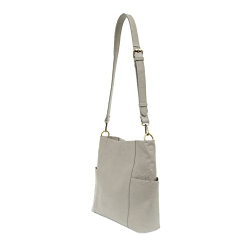 Joy Susan Kayleigh Side Pocket Bucket Bag - Classic Grey #TOP5