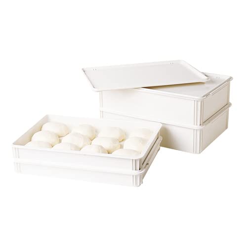 Cambro DB18266CW148 Pizza Dough Box - Camwear Polycarbonate, 18