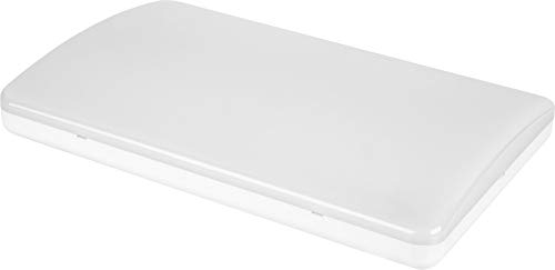 LED Wall Light House Number Light IP65 with Day Night Sensor 12 W Day White, 300 x 195 mm - Image 3