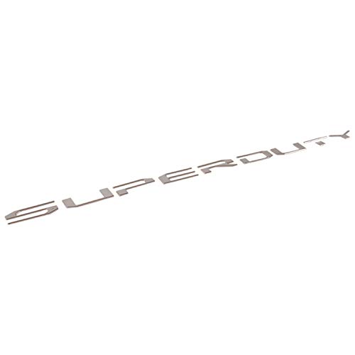 EAG Chrome Tailgate Insert Letters Fit for 2017-2019 Super Duty F250 F350 F450