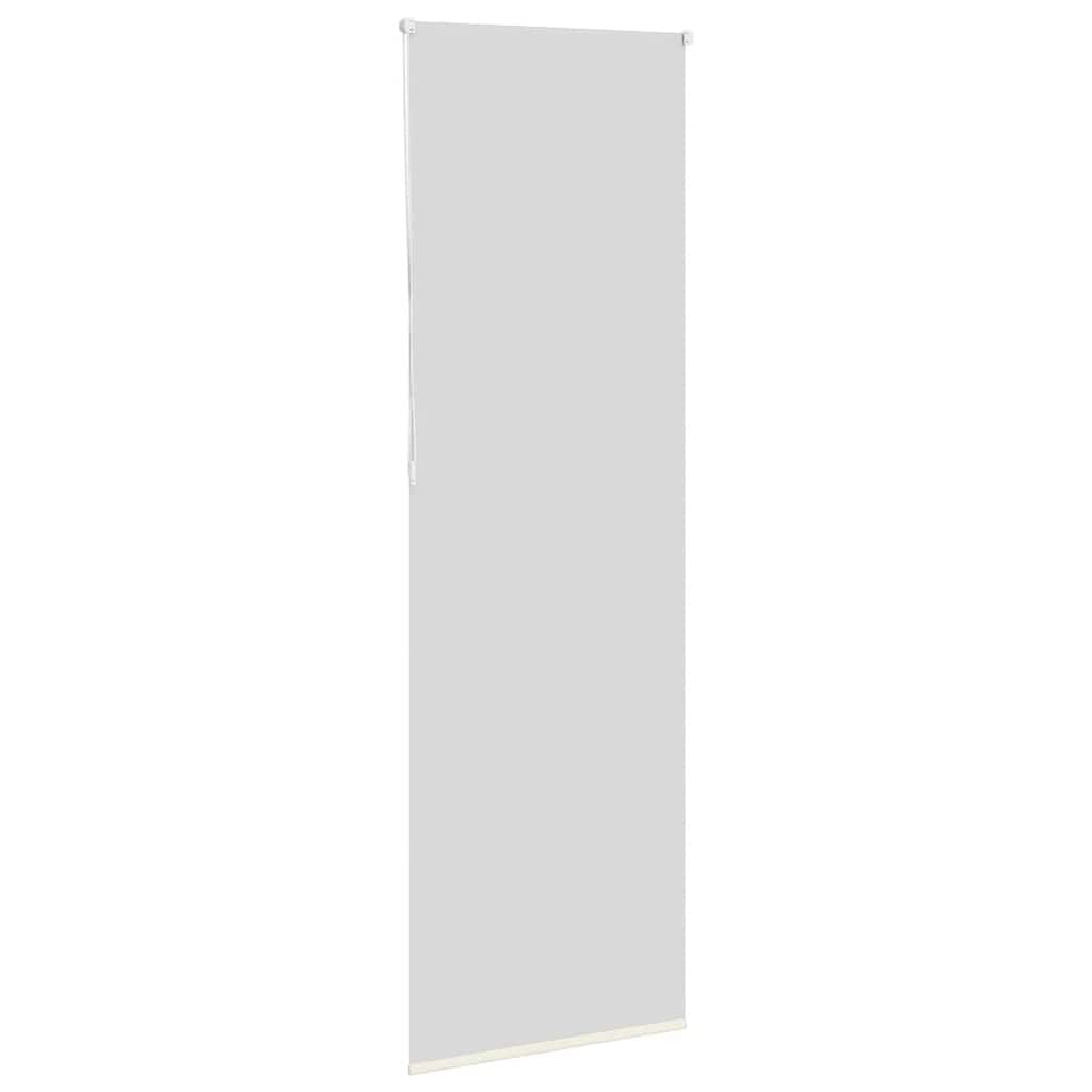 Verdunkelungsrollo, Elfenbeinfarben, 75 x 210 cm | 100 % Polyester, leicht zu reinigen, Montage ohne Bohren, Kindersicherung