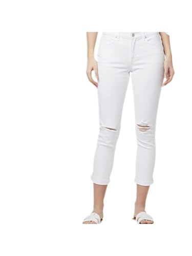 William Rast Women's Misses Vintage Cuffed Boyfriend Jean, White, 32 Regular