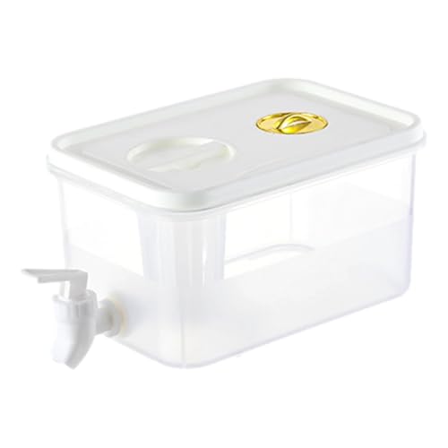 Distributeur Avec Robinet - Distributeur Eau Frigo Avec Robinet, Filtre | Réservoir De Boisson En Plastique | Réservoir D'eau Pour Réfrigérateur |...