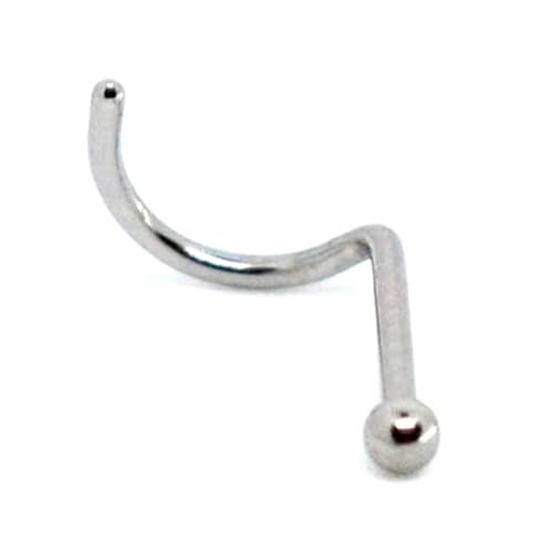 Piercing Nostril para Nariz Aço Cirúrgico Modelo Bolinha