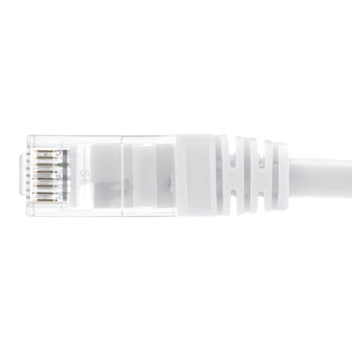 Cable de Red CAT6A Patch 2 ft S/FTP con RJ45 Blanco miniatura 5