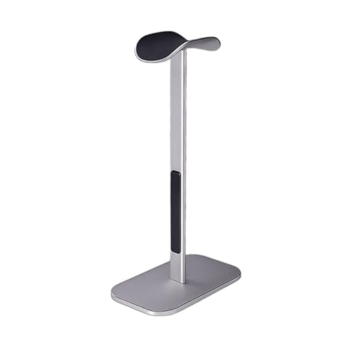 QINZITAO Kopfhörerständer aus Aluminium, abnehmbarer automatischer Schlafmodus, Headset-Halter, Display-Regal, rutschfestes Silikon-Pad, Kopfhörerständer