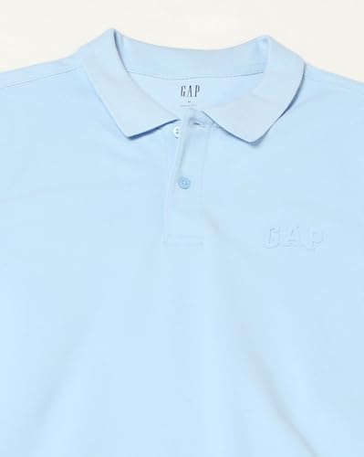 Image of Gap Men Solid Slim Fit Polo Neck Short Sleeves T-Shirt