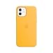 Produktbild Apple Silikon Case mit MagSafe (für iPhone 12 | 12 Pro) - Sonnenblume