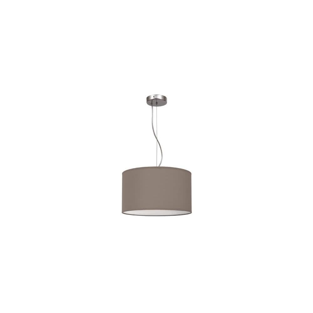 Lámpara colgante E27 marrón topo de diseño elegante para iluminación interior de salones 3