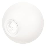 Abat-jour en verre : adoucit les lumières, design délicat, apparence simple, l'abat-jour pour lustre peut sûrement un meilleur effet décoratif, remplacement de l'abat-jour en verre