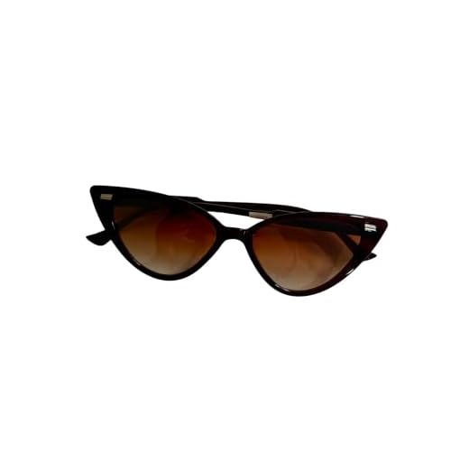 Óculos de Sol Feminino Elegante, Lentes Degradê Marrom moderno gatinho