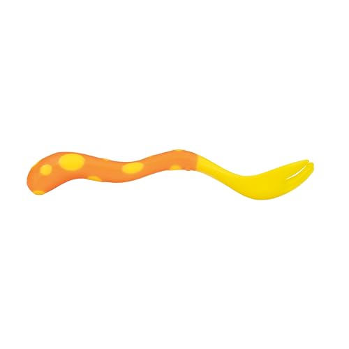 Image of Nuby Toddler Spoons and Forks Set for Self-Feeding - 4 Pack - Toddler Utensils with Easy Grip Handles for Kids - Dishwasher Safe - 12+ Months - Yellow /Orange & Blue /Green