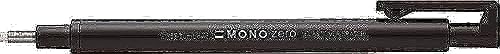 Tombow Mono Zero Eraser with Extra Refill, Black