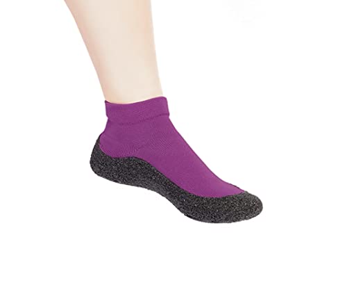 Whitin Socks That Look Like Shoes Slipper Dance Sock For Women Minimalist House Tennis Driving Indoor Yoga Ballet Sticky Volleyball Size 9 Ladies Wide Width With Rubber Soles Sockshoes Sneakers Purple #TOP5