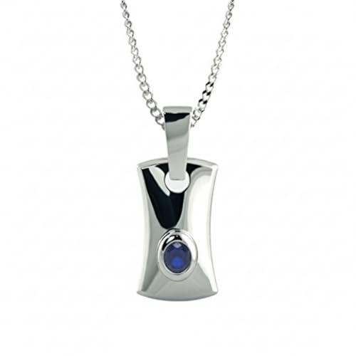 Collier argent sterling 925 hommes avec pendentif classique pour cadeau