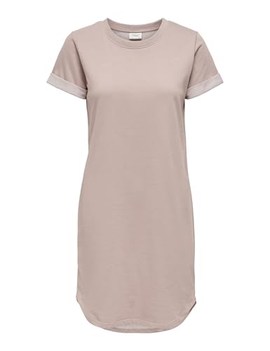 JDY Damen JDYIVY Life S/S Dress JRS NOOS Kleid, Adobe Rose, S