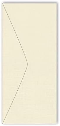 Southworth 25% Cotton Business #10 Envelopes, 4.125” x 9.5”, 24 lb/90 GSM, Linen Finish, Ivory, 250 Envelopes - Image 3