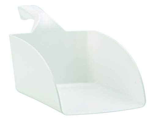 Vikan 5670 Hand Scoop, White, Large, 2 Litre