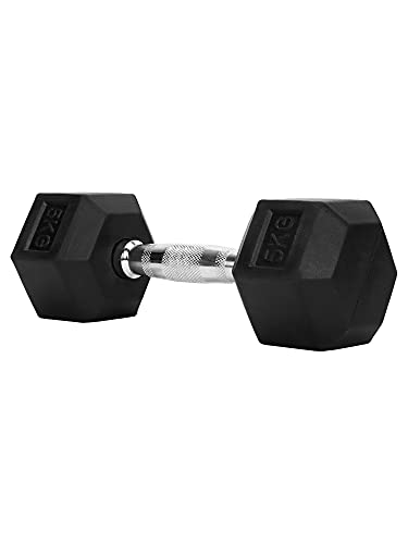 Image of cultsport Hex Dumbbell - 5 KG x 1 Pc