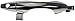 Dorman 81958 Front Driver Side Exterior Door Handle Compatible with Select Acura Models, Chrome